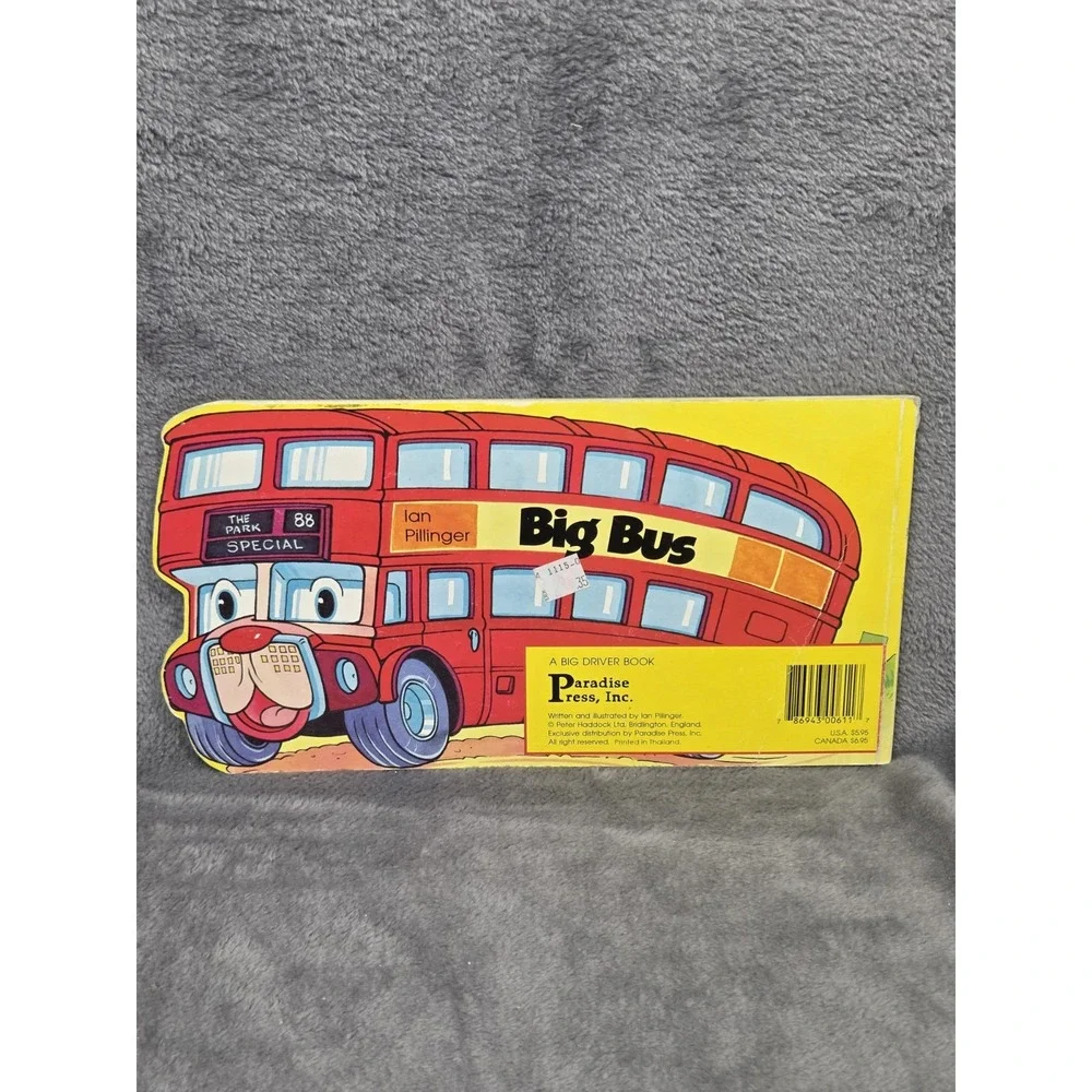 Big Bus Double Decker- A Big Driver Book by Ian‎ Pillinger - Board Book
